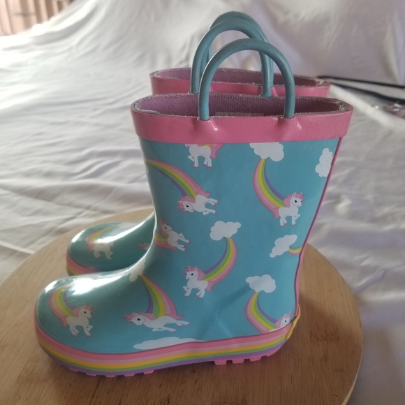 Land Chief | Unicorn Rain Boots - Picture 1 of 7